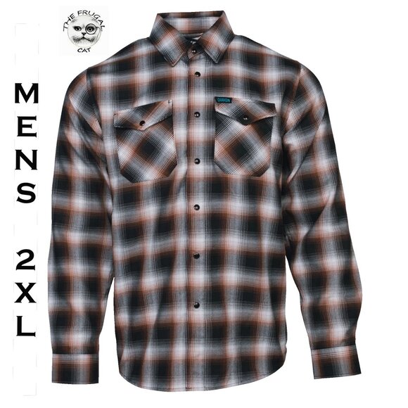 DIXXON FLANNEL - BONDO BUCKET Flannel Shirt - Men's 2XL - Picture 1 of 7